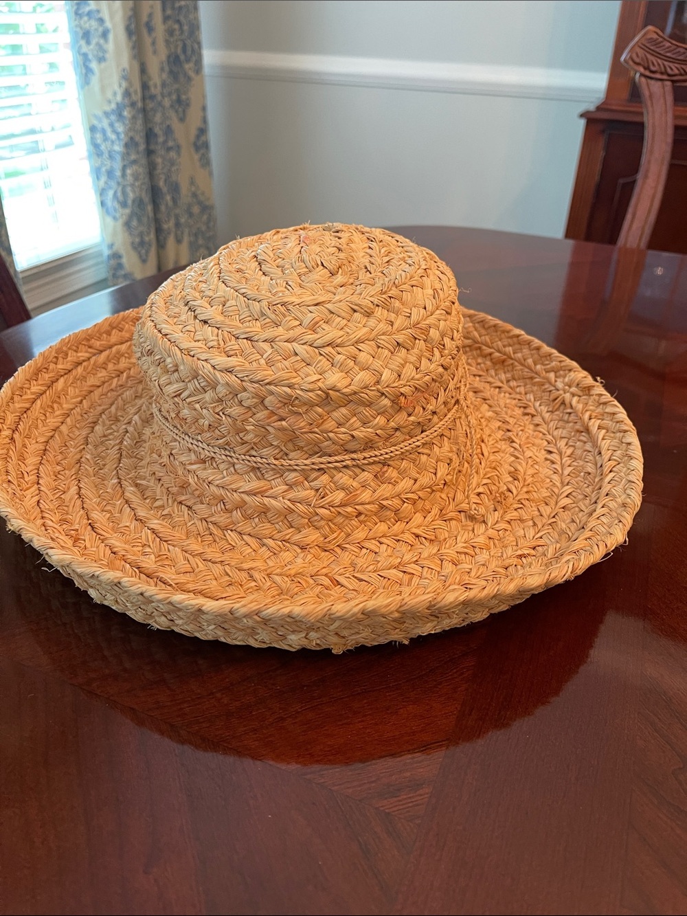 Helen Kaminski Natural Tan Braided Straw Hat